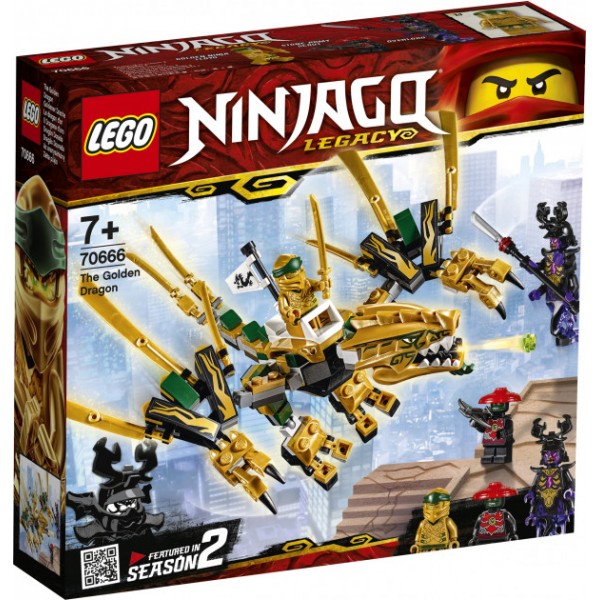 LEGO Ниндзяго (NinjaGo) Конструктор Золотой дракон 70666