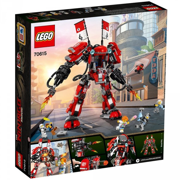 LEGO Ниндзяго (NinjaGo) Огненный робот Кая 70615