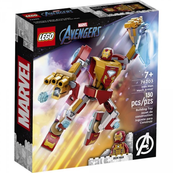 LEGO Super Heroes Конструктор Marvel Железный человек: робот 76203