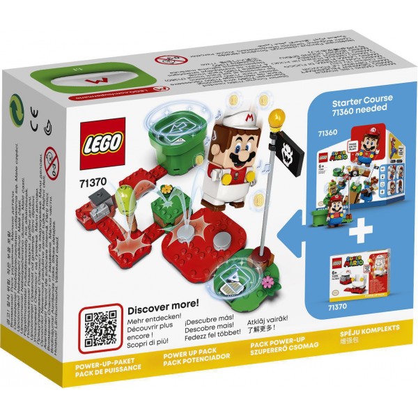 LEGO Super Mario Конструктор Бонусный костюм Огненного Марио 71370