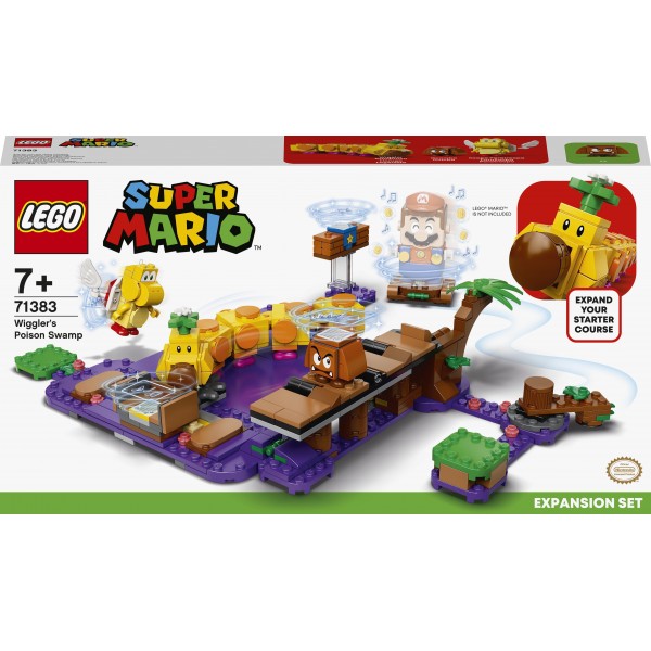 LEGO Super Mario Конструктор Дополнительный уровень Ядовитое болото гусеницы 71383