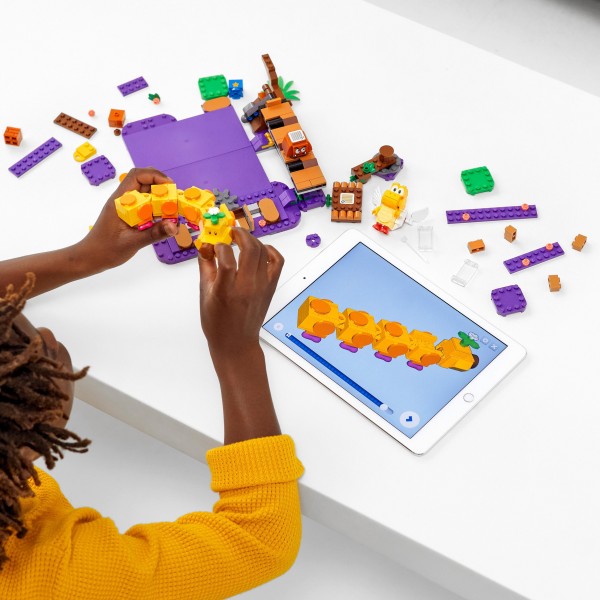 LEGO Super Mario Конструктор Дополнительный уровень Ядовитое болото гусеницы 71383