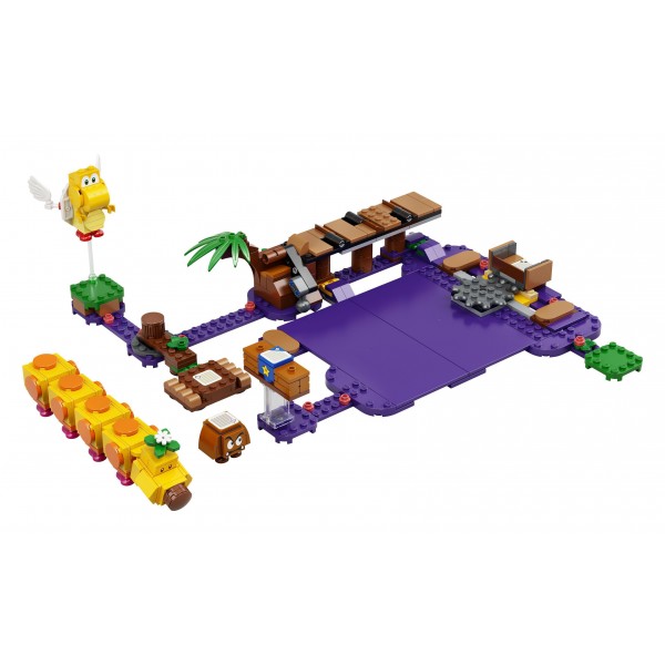 LEGO Super Mario Конструктор Дополнительный уровень Ядовитое болото гусеницы 71383