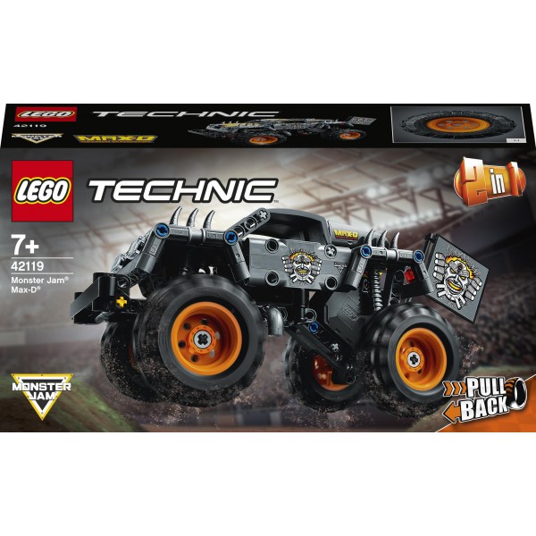 LEGO Technic Конструктор Автомобиль Monster Jam Max-D 42119