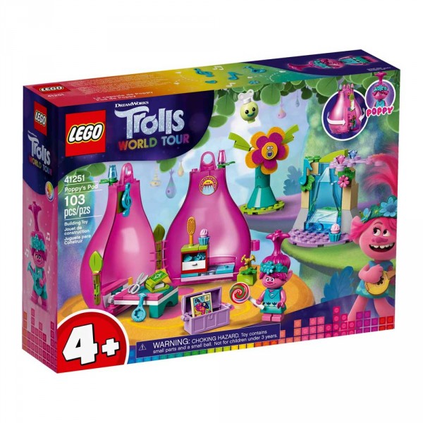 LEGO Trolls world tour Конструктор Домик Розочки 41251