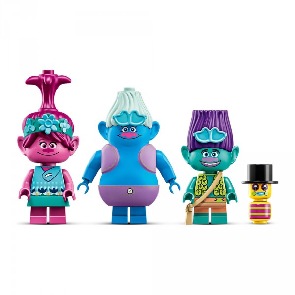 LEGO Trolls world tour Конструктор Приключение Розочки на воздушном шаре 41252