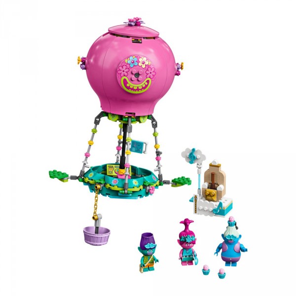 LEGO Trolls world tour Конструктор Приключение Розочки на воздушном шаре 41252