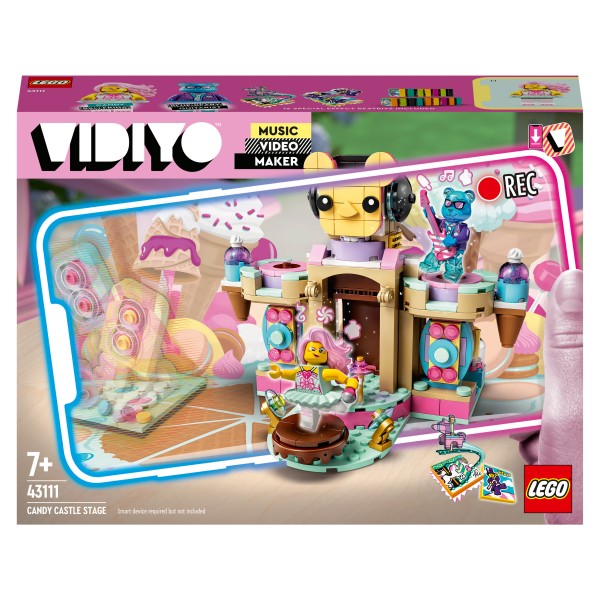 LEGO VIDIYO Конструктор Сцена карамельного замка Candy Castle Stage 43111