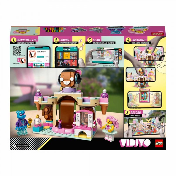 LEGO VIDIYO Конструктор Сцена карамельного замка Candy Castle Stage 43111
