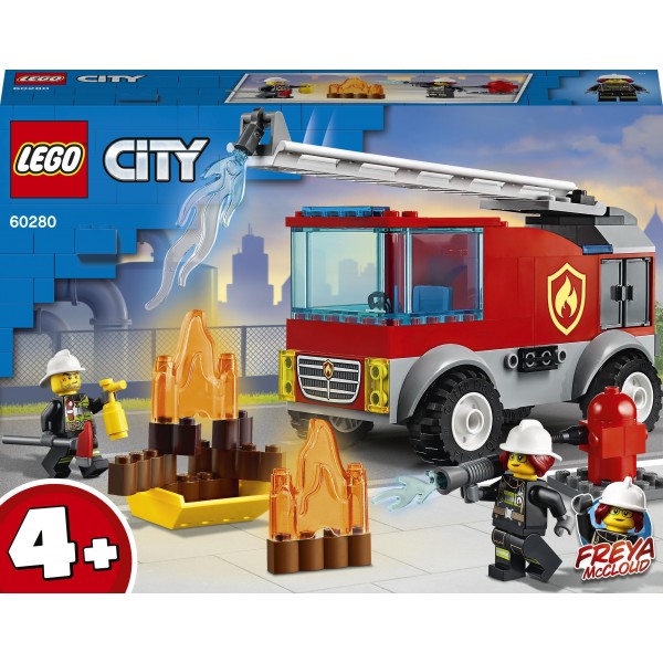LEGO City Конструктор Пожарная машина с лестницей 60280