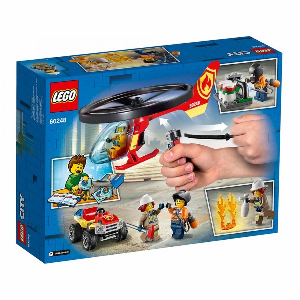 LEGO City Конструктор "Пожарный спасательный вертолёт" 60248