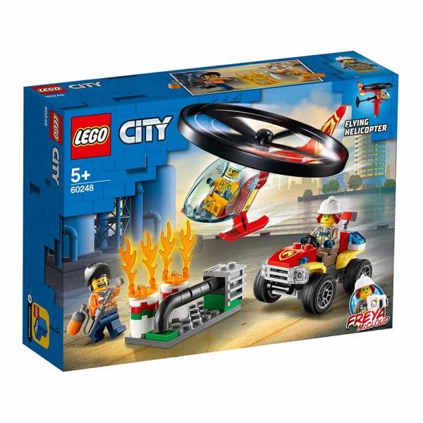LEGO City Конструктор "Пожарный спасательный вертолёт" 60248