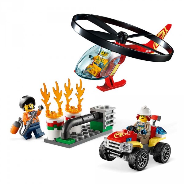 LEGO City Конструктор "Пожарный спасательный вертолёт" 60248