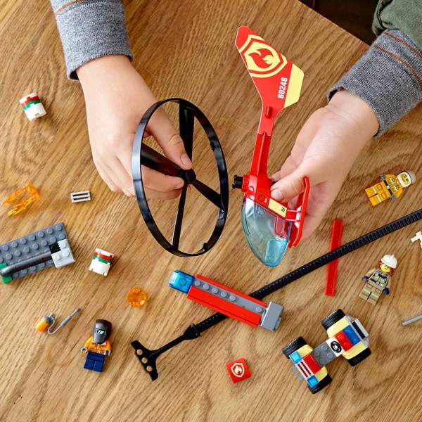 LEGO City Конструктор "Пожарный спасательный вертолёт" 60248