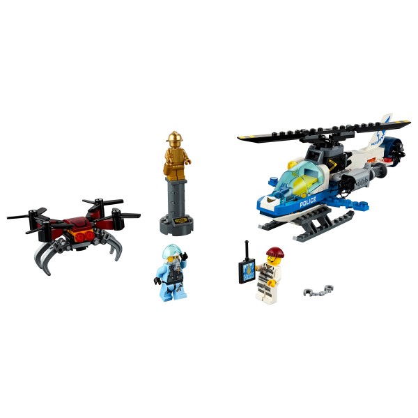 LEGO City Конструктор Воздушная полиция: преследование с дроном 60207