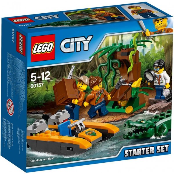 LEGO City Набор «Джунгли» для начинающих 88 деталей 60157