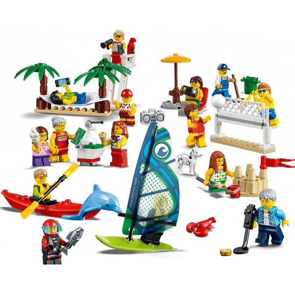 LEGO City Отдых на пляже — жители 60153