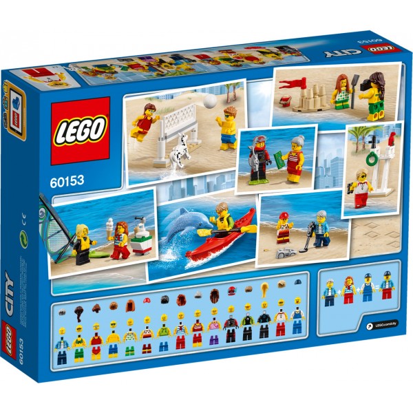 LEGO City Отдых на пляже — жители 60153