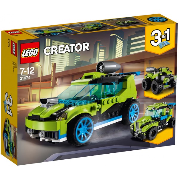 LEGO Creator Конструктор Гоночный автомобиль Ракета 31074