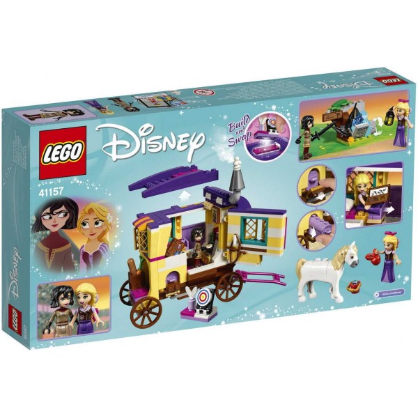 LEGO Disney Princess Конструктор Лего Странствующий фургончик Рапунцель 41157