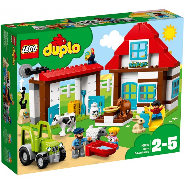 LEGO DUPLO Конструктор ЛЕГО Приключения на ферме 10869