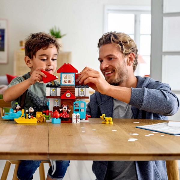 LEGO DUPLO Конструктор Летний домик Микки 10889