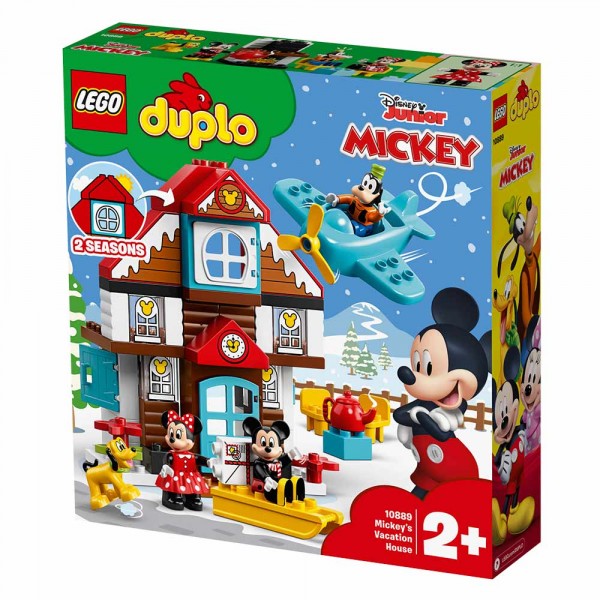LEGO DUPLO Конструктор Летний домик Микки 10889
