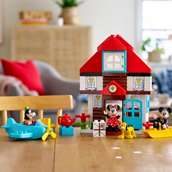 LEGO DUPLO Конструктор Летний домик Микки 10889