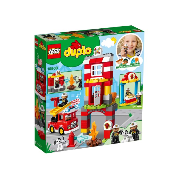 LEGO DUPLO Конструктор Пожарное депо 10903