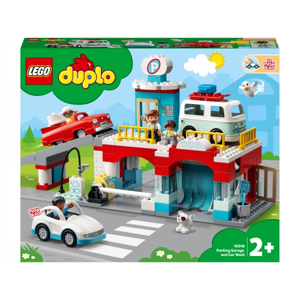 LEGO DUPLO Конструктор Town Гараж и автомойка 10948