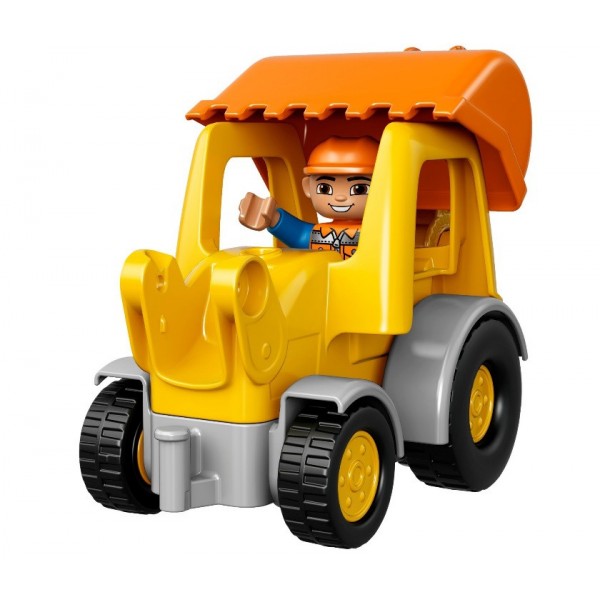 LEGO DUPLO Town Экскаватор-погрузчик 10811