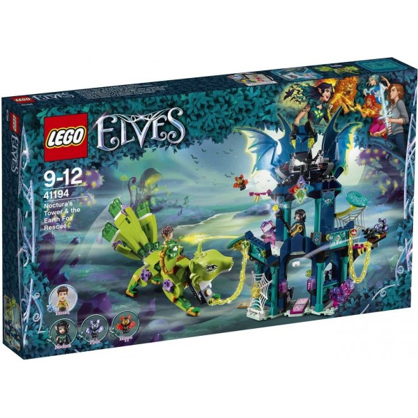 LEGO Elves Конструктор Вежа Ноктури й порятунок земляної лиси 41194