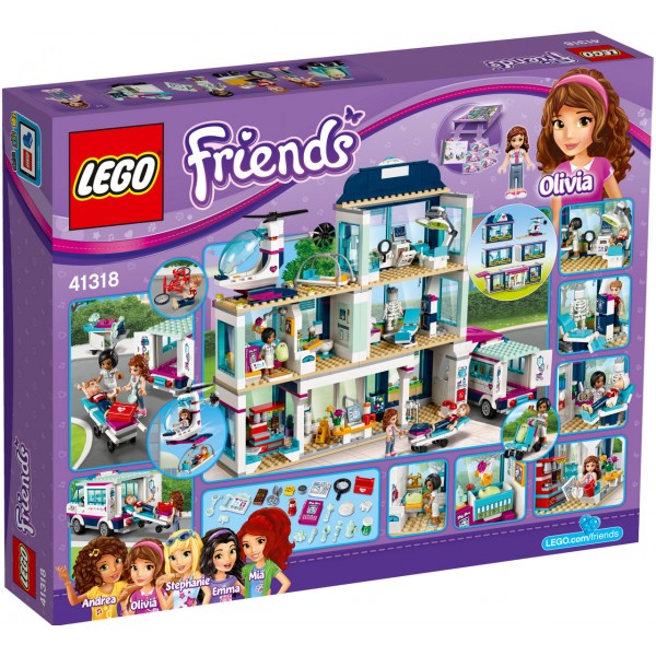 LEGO Friends Клиника Хартлейк-Сити 41318