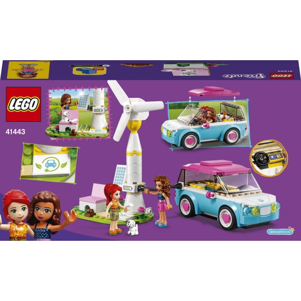LEGO Friends Конструктор Электромобиль Оливии 41443
