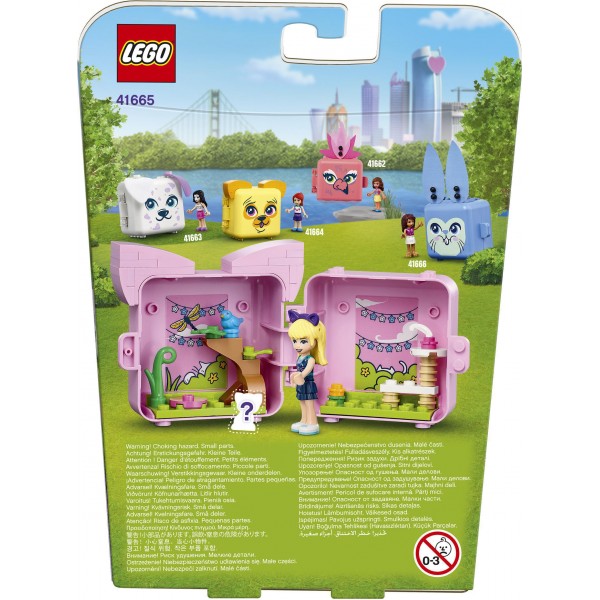 LEGO Friends Конструктор Куб Стефани с котёнком 41665
