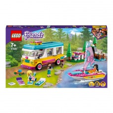 LEGO Friends Конструктор Лесной дом на колесах и парусная 