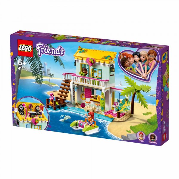 LEGO Friends Конструктор Пляжный домик 41428