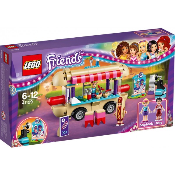 LEGO Friends Парк развлечений: Фургон с хот-догами 41129