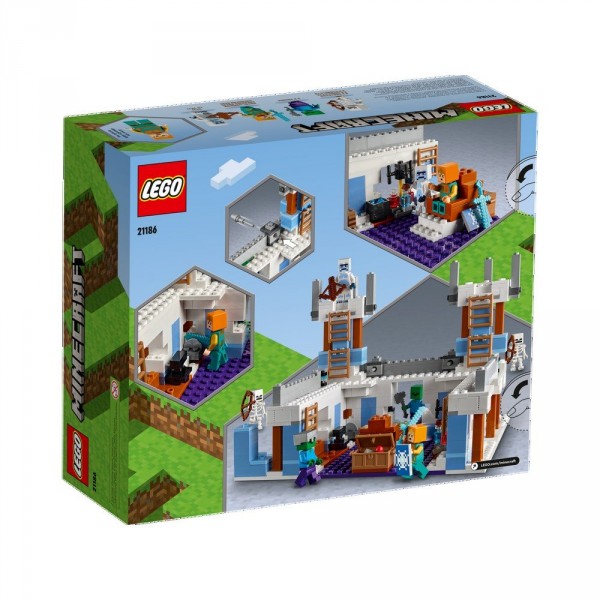 LEGO Майнкрафт (Minecraft) Конструктор Ледяной замок 21186