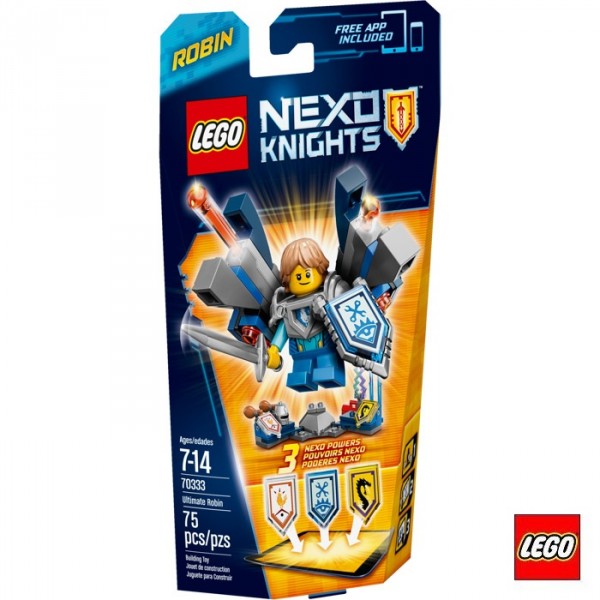 LEGO NEXO KNIGHTS Робин – Абсолютная сила 70333