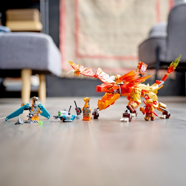 LEGO Ниндзяго (NinjaGo) Конструктор Огненный дракон ЭВО Кая 71762