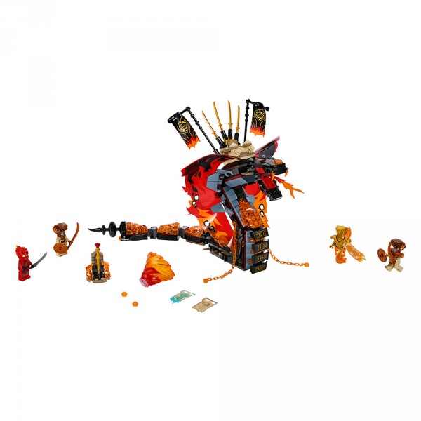 LEGO Ниндзяго (NinjaGo) Конструктор Огненный кинжал 70674