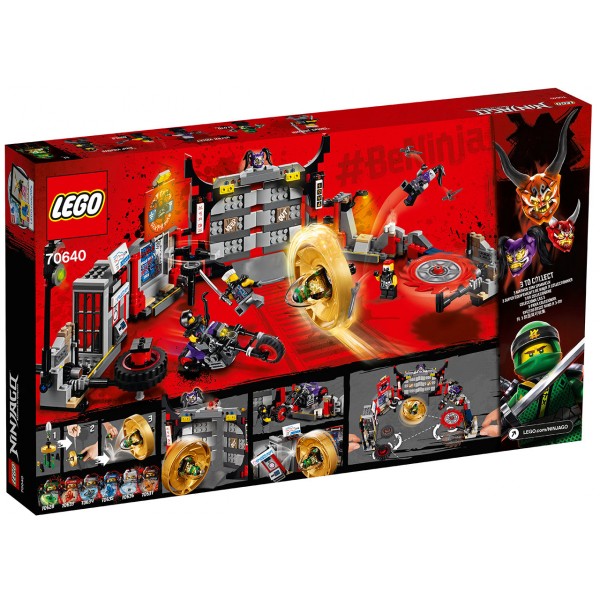LEGO Ниндзяго (NinjaGo) Конструктор Штаб-квартира сыновей Гармадона 70640