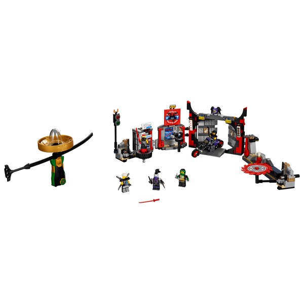 LEGO Ниндзяго (NinjaGo) Конструктор Штаб-квартира сыновей Гармадона 70640