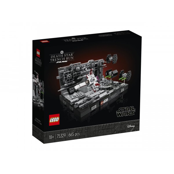 LEGO Star Wars Конструктор Диорама «Полет над Звездой Смерти» 75329