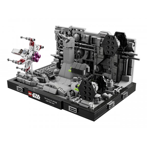 LEGO Star Wars Конструктор Диорама «Полет над Звездой Смерти» 75329