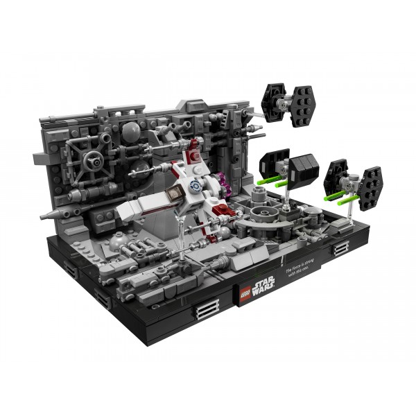 LEGO Star Wars Конструктор Диорама «Полет над Звездой Смерти» 75329