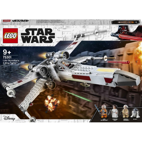 LEGO Star Wars Конструктор Истребитель X-wing Люка Скайвокера 75301