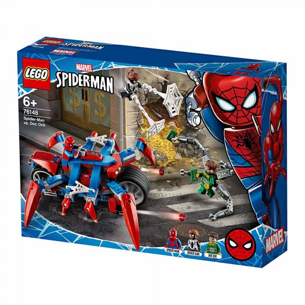 LEGO Super Heroes Конструктор Человек-Паук против Доктора Осьминога 76148