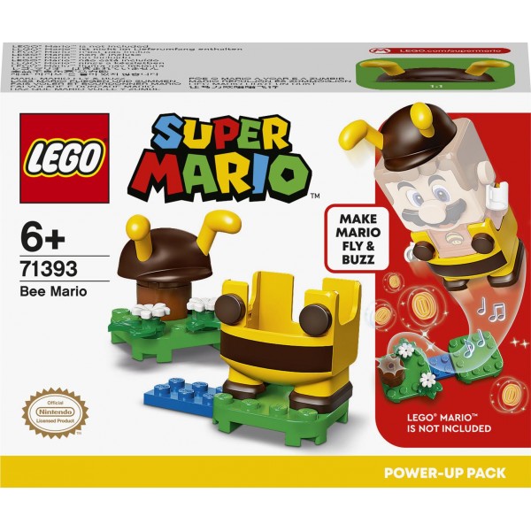 LEGO Super Mario Конструктор Марио-пчела. Бонусный костюм 71393